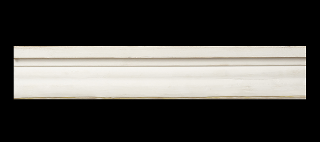 Moldura de yeso rectangular